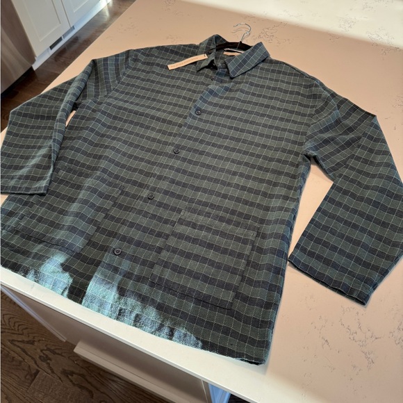 Zara plaid fleece button down shacket NWT - Picture 6 of 12